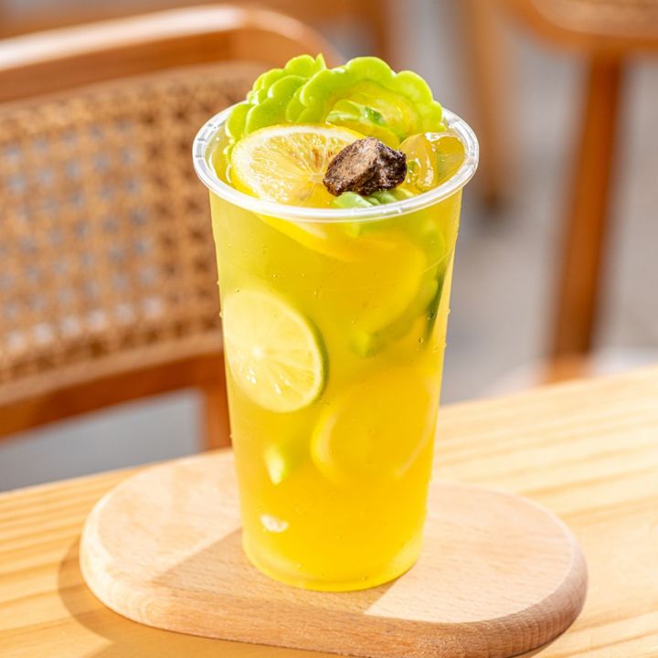 苦瓜柠檬茶